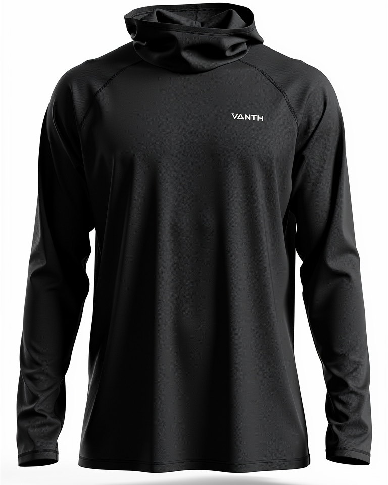 Pullover VANTH Uomo Collo Alto - Felpa Termica per Autunno Inverno Running