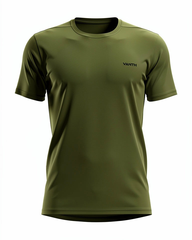 T-Shirt Sportiva Uomo VANTH - Maglietta Tecnica Traspirante Fitness Running