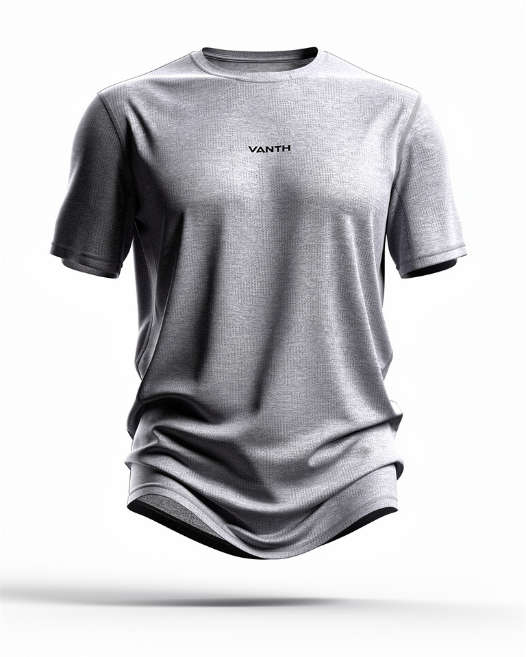 T-Shirt Sportiva VANTH Uomo - Maglietta Tecnica Traspirante per Fitness e Running