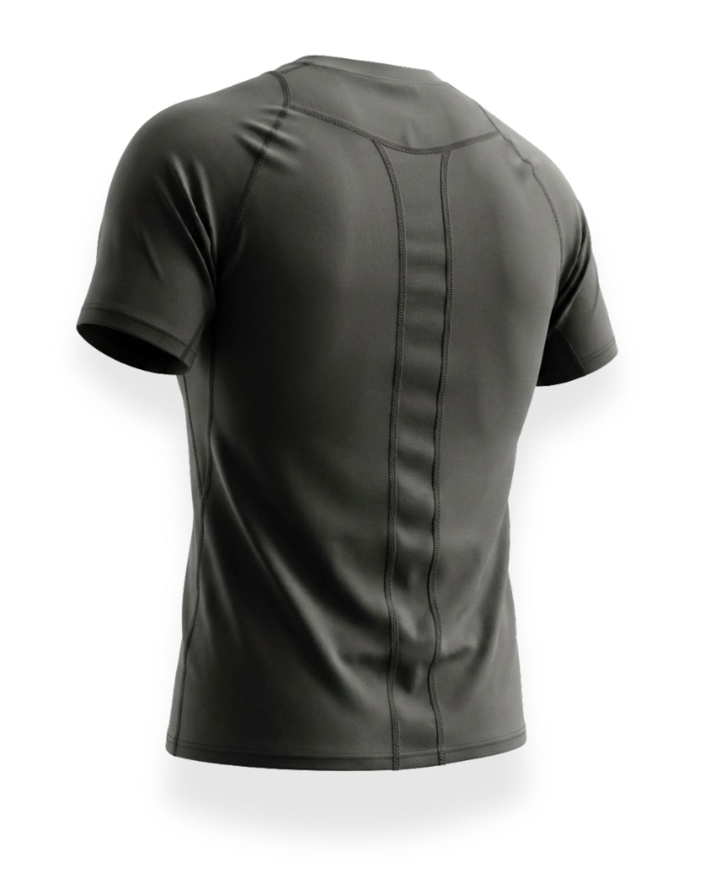 T-Shirt Sportiva VANTH Uomo Slim Fit - Maglietta Aderente Traspirante per Palestra