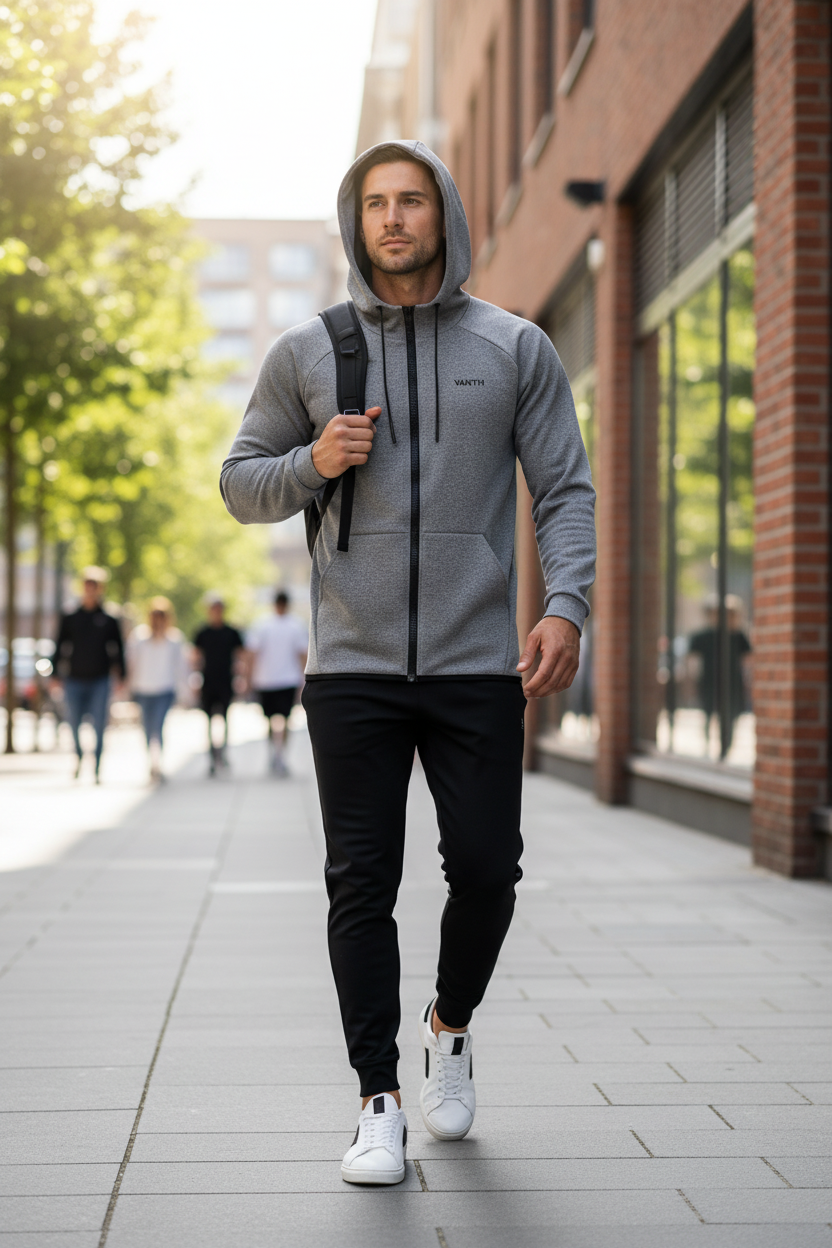 Felpa Zip VANTH lifestyle